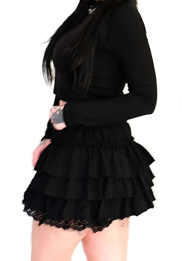 Black Ruffle | BLOOMERS