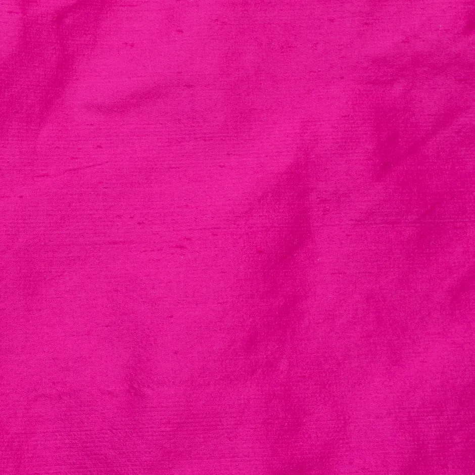 Electric Pink Powerloom Silk Dupion