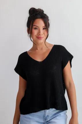 FINAL SALE - Cool Vibes Lightweight Knit Top