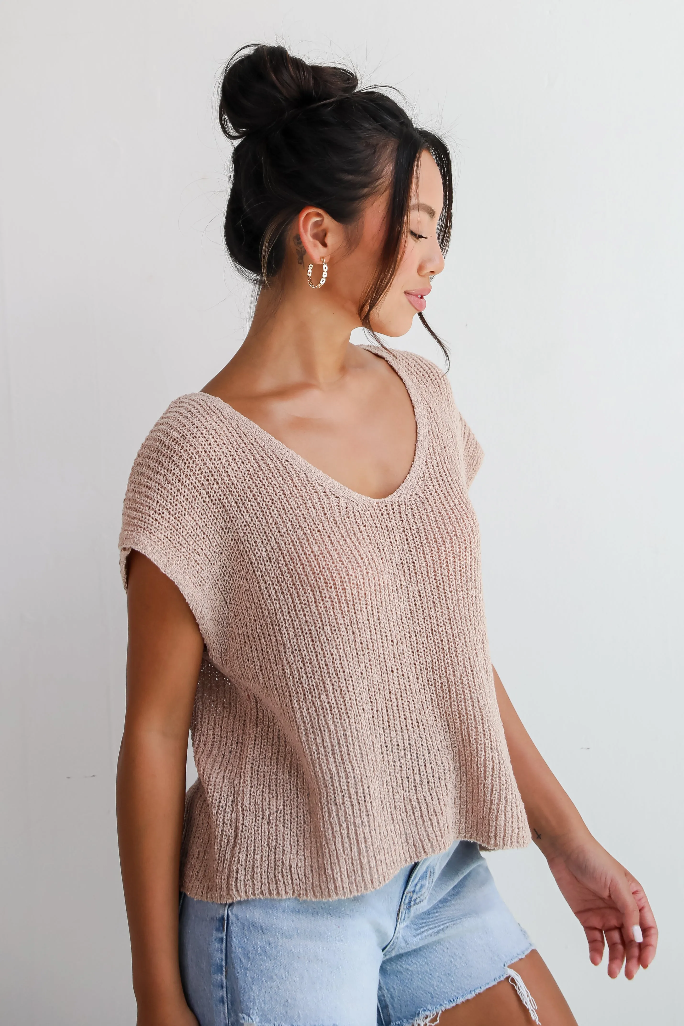 FINAL SALE - Cool Vibes Lightweight Knit Top