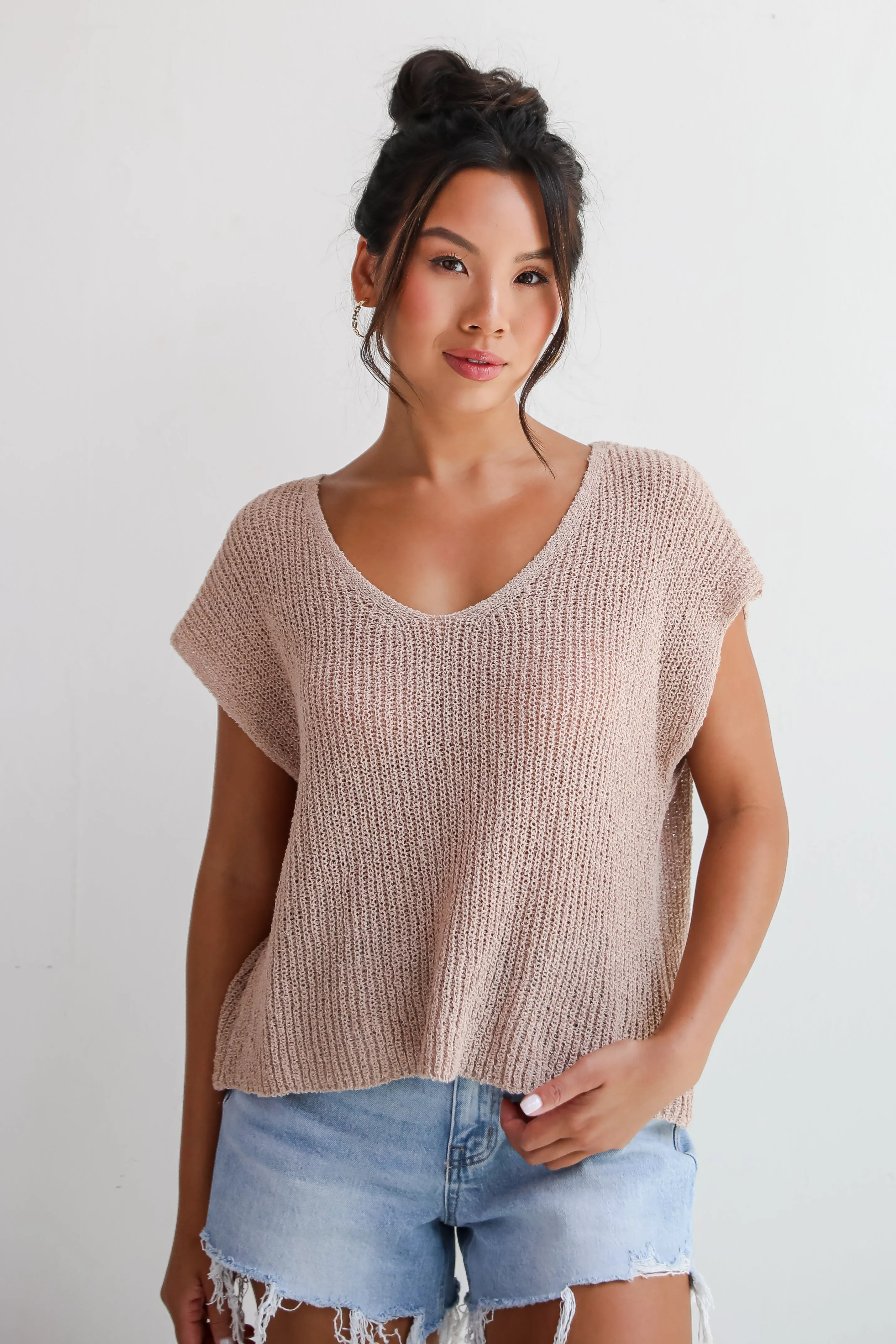 FINAL SALE - Cool Vibes Lightweight Knit Top