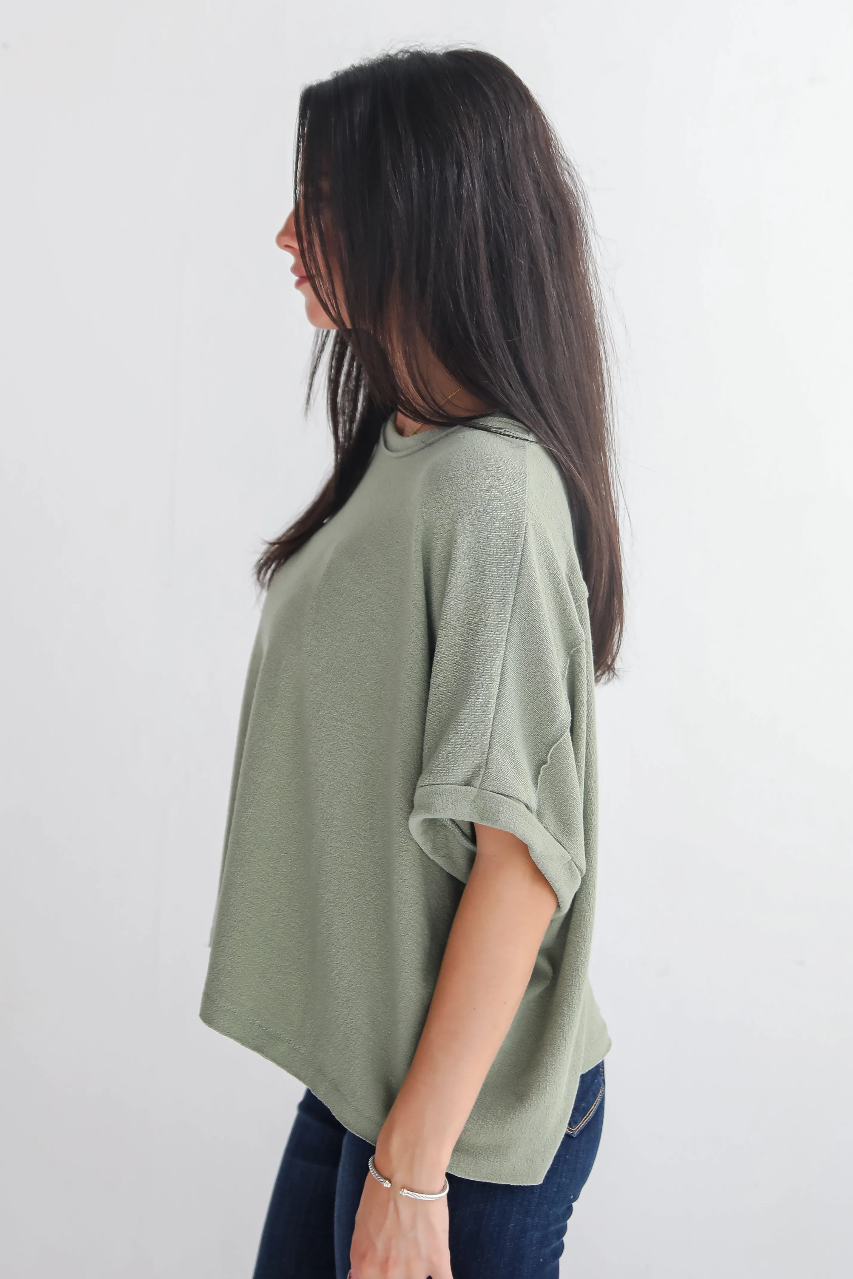 FINAL SALE - Sweetest Concept Short Sleeve Knit Top