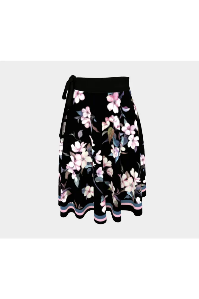 Floral Wrap Skirt