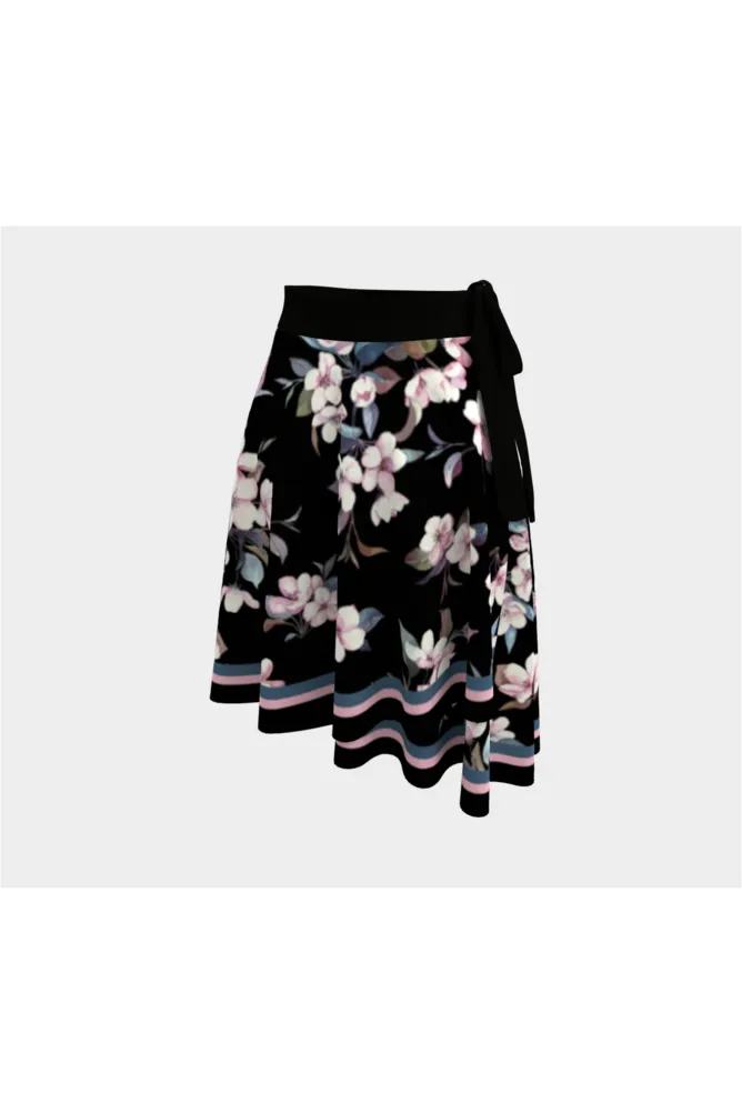 Floral Wrap Skirt