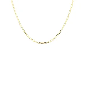 Graceful Gold Link Chain