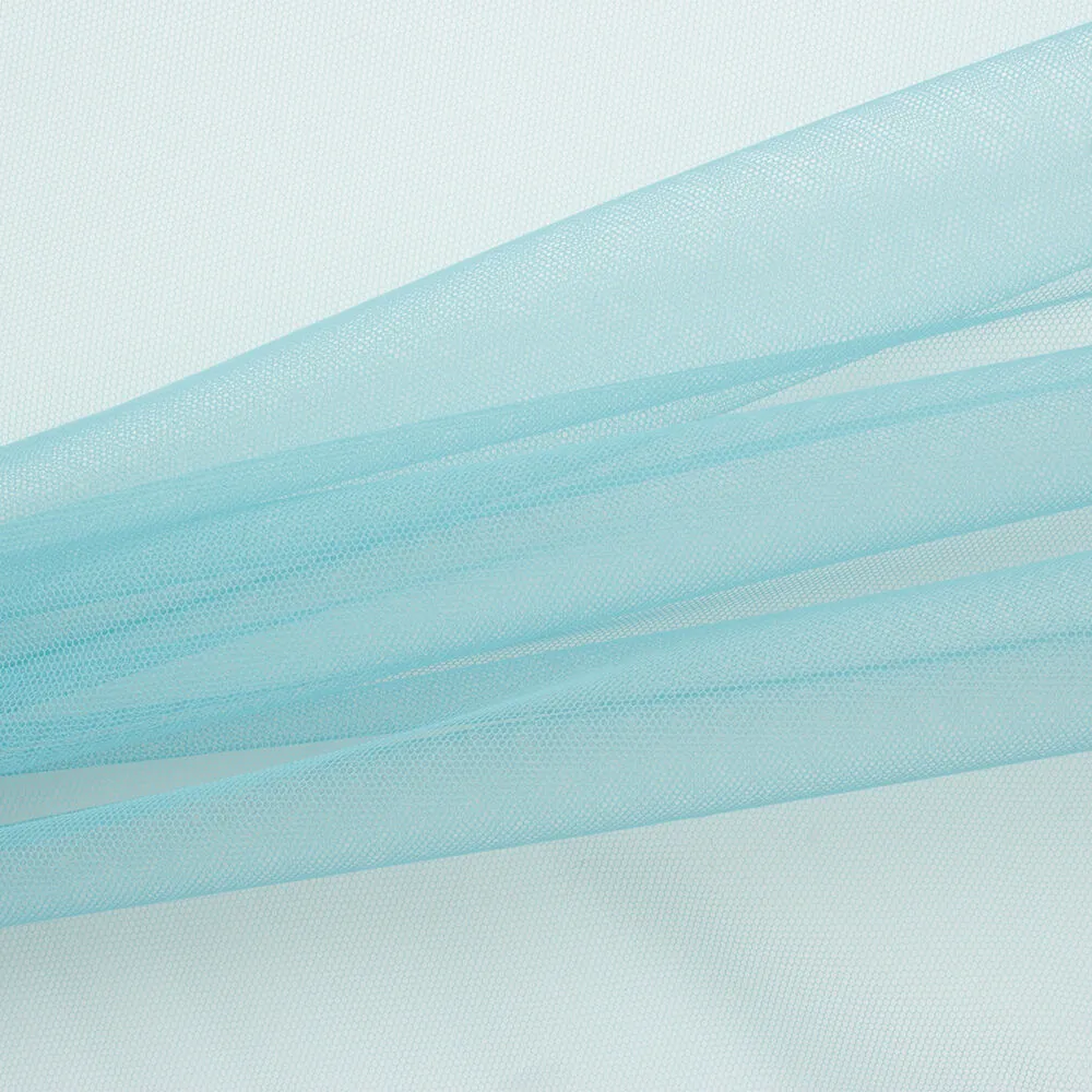 Light Turquoise Polyamide Tulle