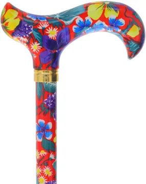 Limited single item listing: Hawaiian Breeze Adjustable walking cane