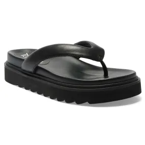 Paros Slide in Black Smooth