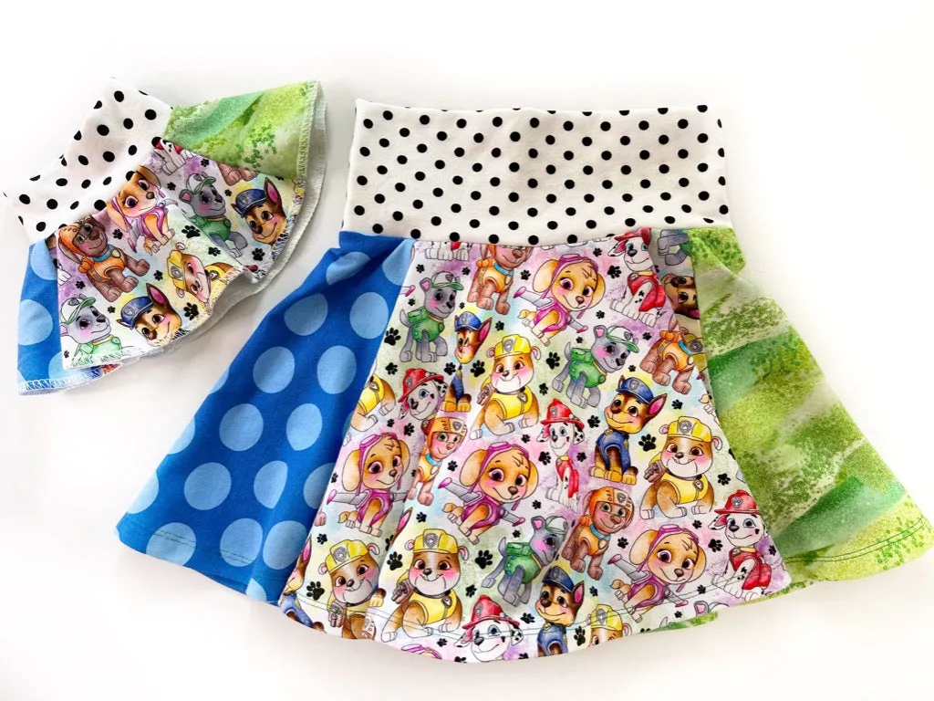 Paw Patrol Doll Skirt