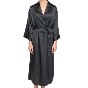 Raeanna Long Black Robe