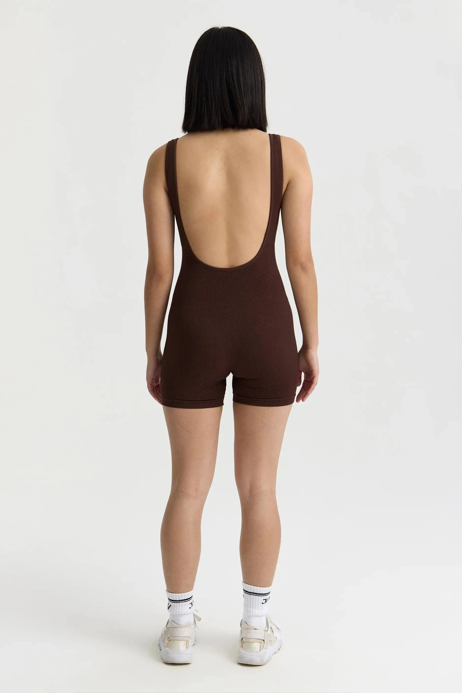 Sleek short jumpsuit