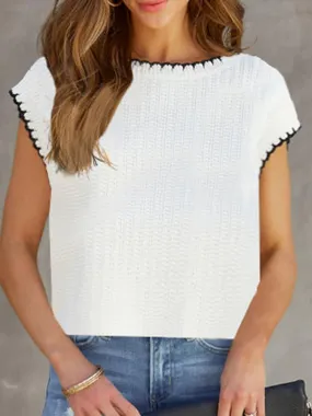 Sleeveless Vest Sweater