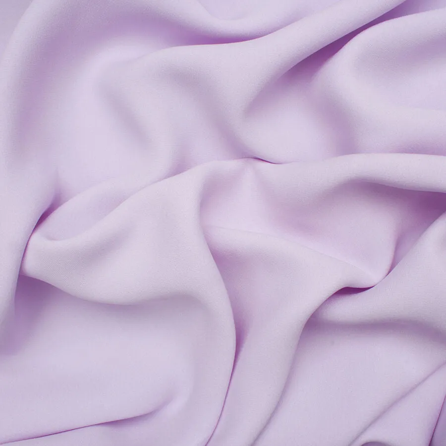 Soft Lilac Triple Silk Georgette