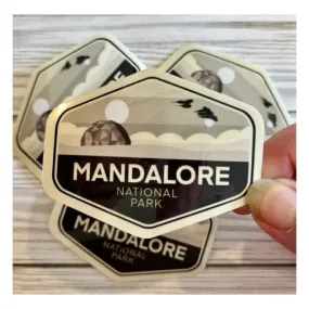 Star Wars: Mandalore National Park - Sticker