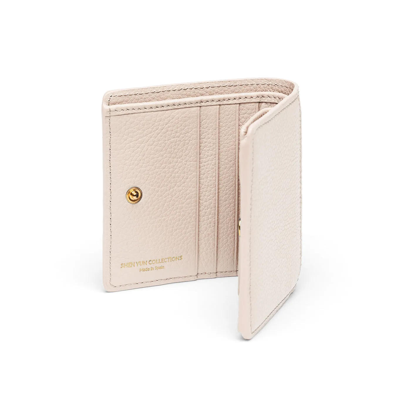 Tang Dynasty Grace Wallet - Parchment Beige