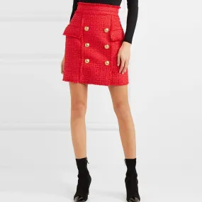 Tassel Fringe Mini Skirt