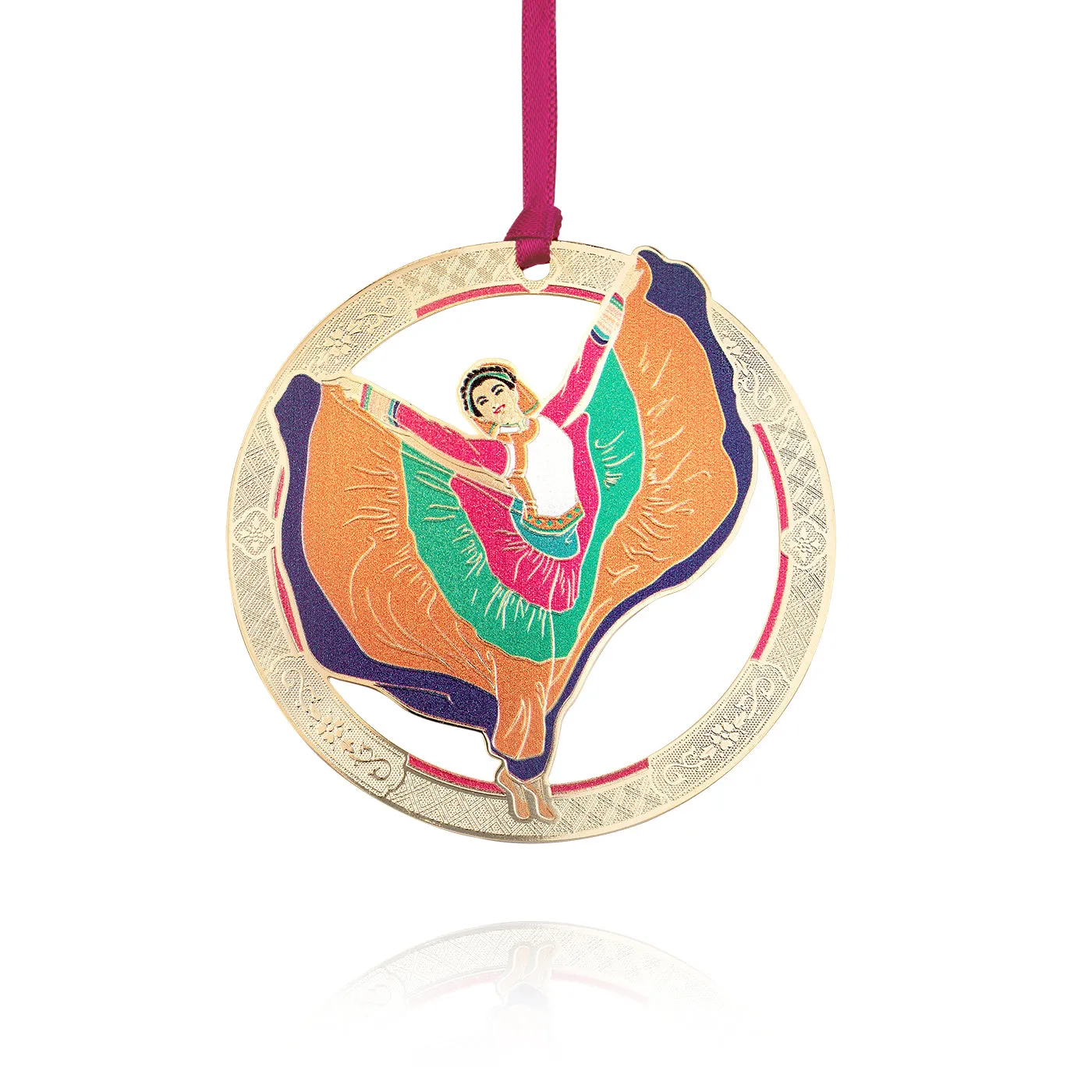 The Yi Ethnic Dance Ornament