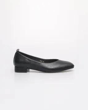 Tomaz YX195 Ladies Classic Flats (Black)